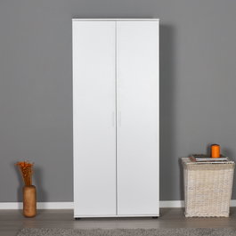 Hanah Home Armario Blanco con Estantes